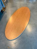 Houten fineer tafelblad, Ophalen, Gebruikt, 100 tot 150 cm, 50 tot 100 cm