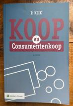Koop en Consumentenkoop - P. Klik, Ophalen of Verzenden, Zo goed als nieuw