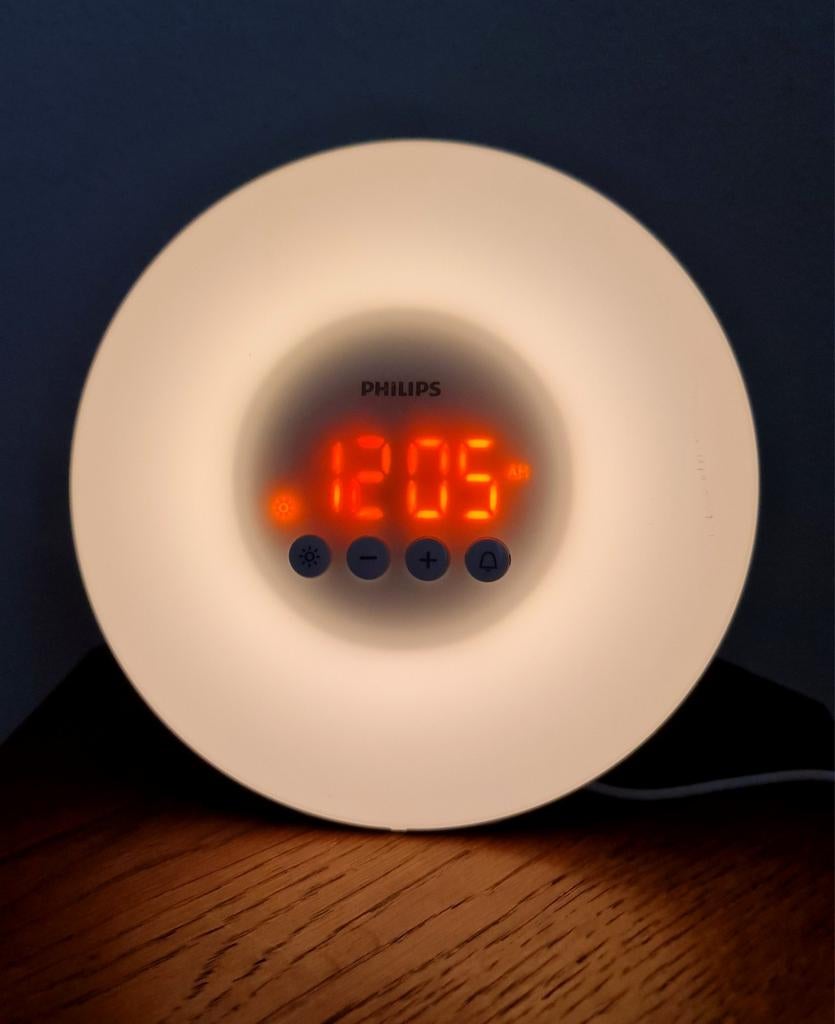Philips Wake up Light HF3500 relaxed wakker worden, Ophalen, Digitaal