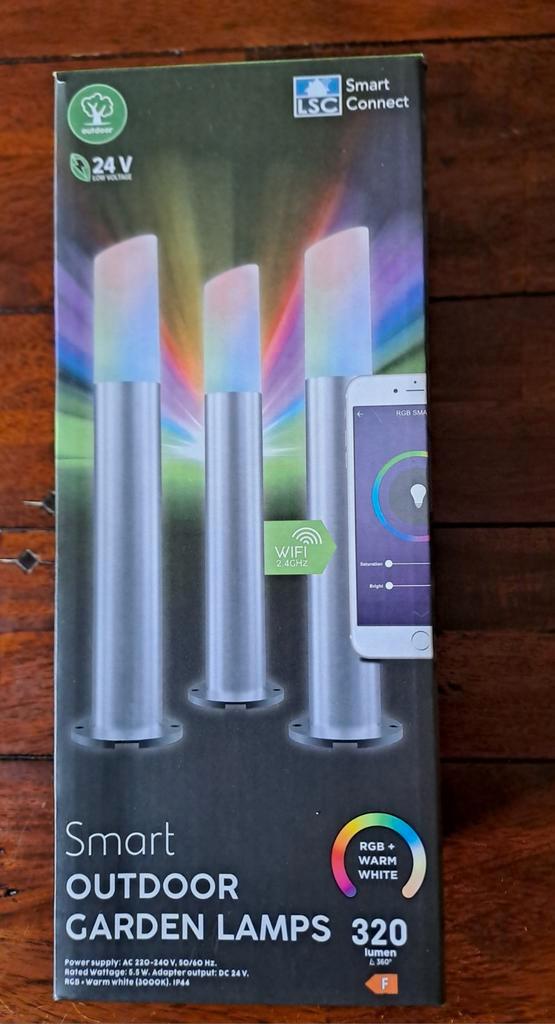 LSC Smart Connect slimme tuinlampen, Huis en Inrichting, Lampen | Overige, Nieuw, Ophalen