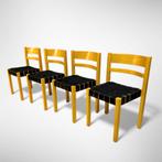 Axel Larsson Balzar Beskow eetkamerstoelen, Hout, Gebruikt, Zwart, Vintage | Scandinavisch design | jaren 80