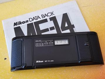 Nikon F3  MF-14 Data Back. beschikbaar voor biedingen