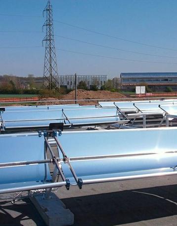 Zonnespiegel met Ontvangbuis - Warm Water & Stoom beschikbaar voor biedingen