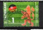gestempelde zegel. Jaar 2014; wk voetbal, Postzegels en Munten, Postzegels | Nederland, Na 1940, Ophalen of Verzenden, Gestempeld