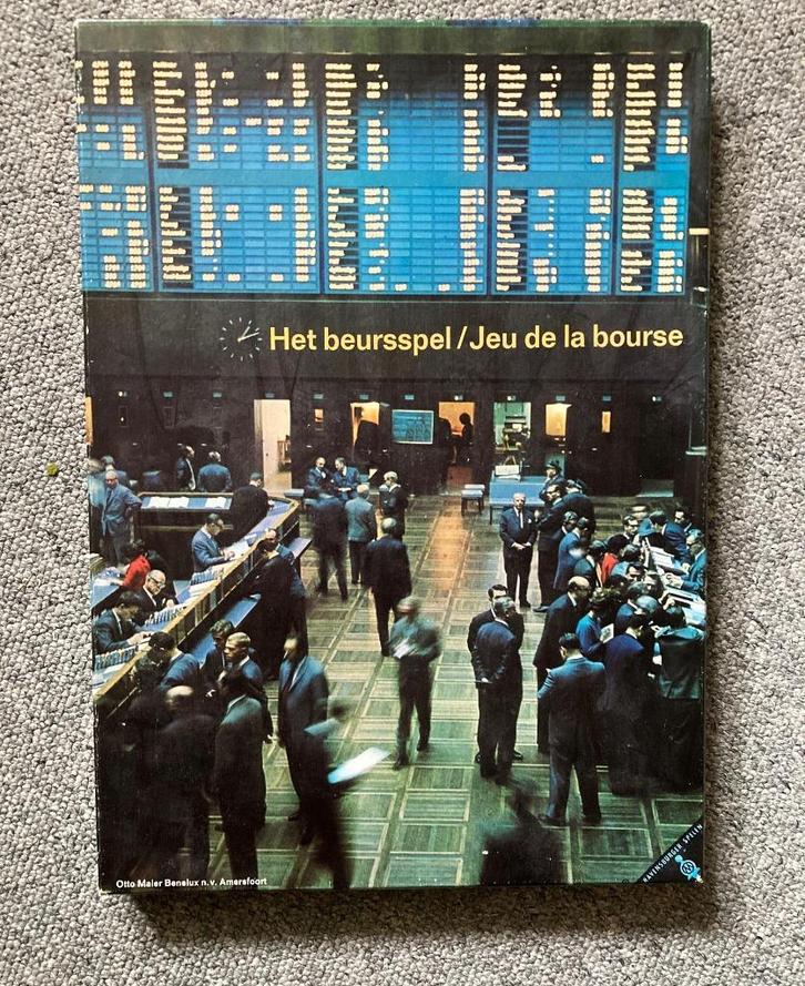 Het Beursspel, Hobby en Vrije tijd, Gezelschapsspellen | Bordspellen, Gebruikt, Drie of vier spelers, Ophalen of Verzenden