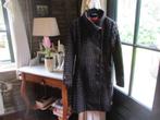 mj/DESIGUAL/jas/winterjas/lange jas/maat 38/ ALS NIEUW!, Maat 38/40 (M), Verzenden, Zwart, Zo goed als nieuw