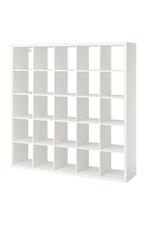 Witte Kallax kast 5x5 - 182x182 cm - Gedemonteerd, Ophalen, Gebruikt, 150 tot 200 cm, Modern
