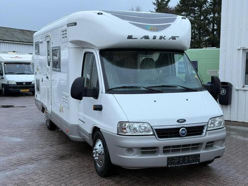 Laika Kreos 3010 XXL Garage 2.8JTD Top staat, Caravans en Kamperen, Campers, Bedrijf, Half-integraal, tot en met 4, Overige merken