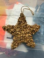 Gouden Houten Ster Ornament, Huis en Inrichting, Woonaccessoires | Overige, Ophalen of Verzenden, Zo goed als nieuw