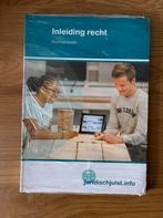 Inleiding recht, Boeken, Ophalen of Verzenden, Nieuw, Overige niveaus