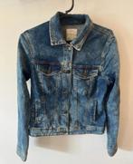 Bershka Spijkerjasje met Stretch - Maat S, Ophalen of Verzenden, Zo goed als nieuw, Maat 36 (S), Blauw