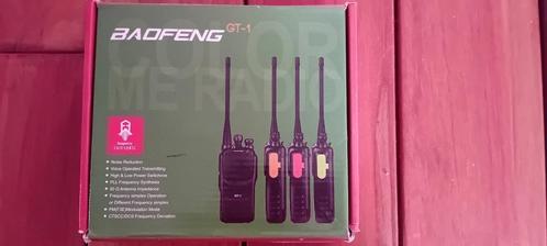 baofeng gt-1 walkie talkie 2 stuks, Telecommunicatie, Portofoons en Walkie-talkies, Nieuw, Portofoon of Walkie-talkie, Minder dan 2 km