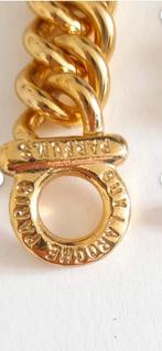 Guy Laroche Vintage Gouden Mesh Armband, Ophalen of Verzenden, Gebruikt, 7 tot 10 cm, Goud