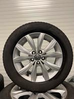 Volkswagen Polo velgenset met all-season banden 4 mm profiel, Gebruikt, 15 inch, Banden en Velgen, All Season