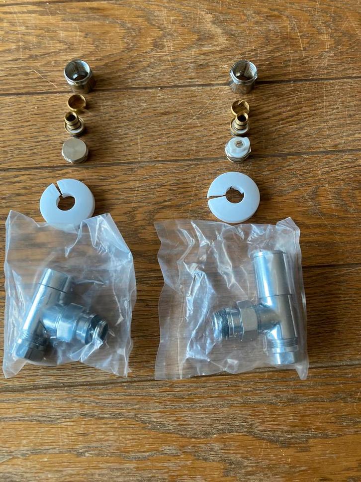 Div radiator kranen + kamer thermostaat, Doe-het-zelf en Verbouw, Verwarming en Radiatoren, Nieuw, Radiator, Minder dan 30 cm