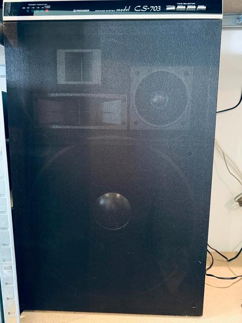 Pioneer CS-703, Audio, Tv en Foto, Luidsprekers, Zo goed als nieuw, Front, Rear of Stereo speakers, Overige merken, Ophalen