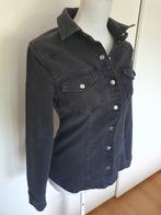 Grijze spijkerblouse van Jacqueline de Yong maat M., Maat 38/40 (M), Ophalen of Verzenden, Zo goed als nieuw, Grijs