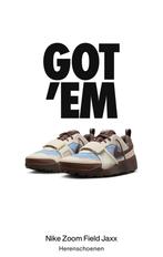 Travis Scott x Nike Zoom Field Jaxx Leche blue mt 41 nieuw, Overige kleuren, Nieuw, Ophalen of Verzenden, Sneakers of Gympen