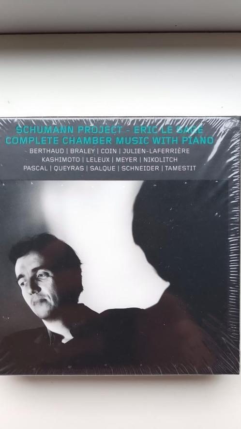 7CD - Schumann project - kamermuziek met piano -Eric le Sage, Cd's en Dvd's, Cd's | Klassiek, Nieuw in verpakking, Kamermuziek