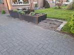 Cortenstaal bloembak, Tuin en Terras, Bloembakken en Plantenbakken, Ophalen, Zo goed als nieuw