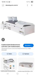 Stevig  bed incl. Matras. Nog in goede staat., Ophalen