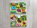 Houten figuren puzzels, Gebruikt, Ophalen of Verzenden, Van hout, Minder dan 10 stukjes