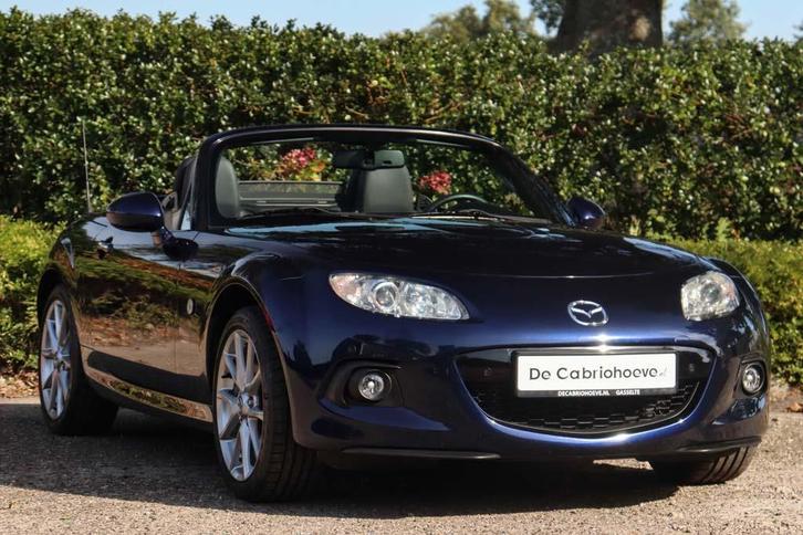 Mazda MX-5 NC 2.0l Stormy Blue Mica, Auto's, Mazda, Bedrijf, Te koop, MX-5, ABS, Airconditioning, Centrale vergrendeling, Elektrische buitenspiegels