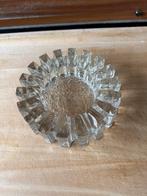 Vintage Pukeberg Sweden ijsglas asbak / schaal, Antiek en Kunst, Ophalen of Verzenden