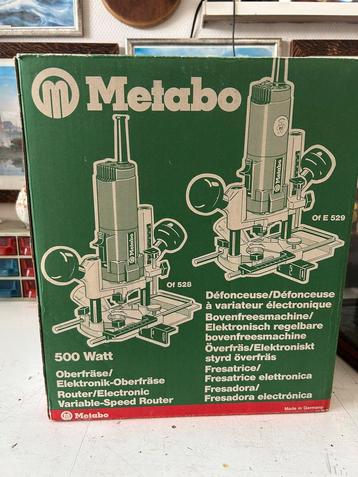 Te koop een Metabo Boven freesmachine. beschikbaar voor biedingen