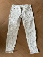 Witte spijkerbroek met scheuren van Elisabetta Franchi, Elisabetta Franchi, Wit, Ophalen of Verzenden, Zo goed als nieuw