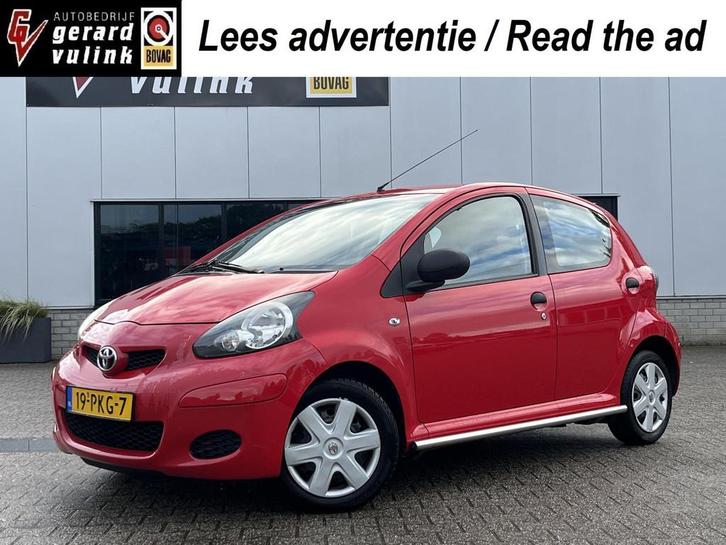 Toyota Aygo 1.0-12V Access 5-DRS SCHAKELT IETS STROEF, Auto's, Toyota, Bedrijf, Te koop, Aygo, ABS, Airbags, Alarm, Startonderbreker