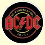 ACDC sticker #9, Verzamelen, Ophalen of Verzenden, Nieuw, Foto of Kaart