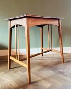 Vintage Sidetable/ Naaitafeltje begin 1900, Ophalen, Gebruikt, 50 tot 100 cm, Onbekend