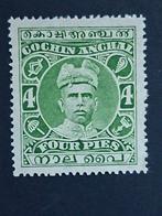 India Cochin Mi 19.  Postfris met plakkerrestje, Verzenden, Postfris, Zuid-Azië