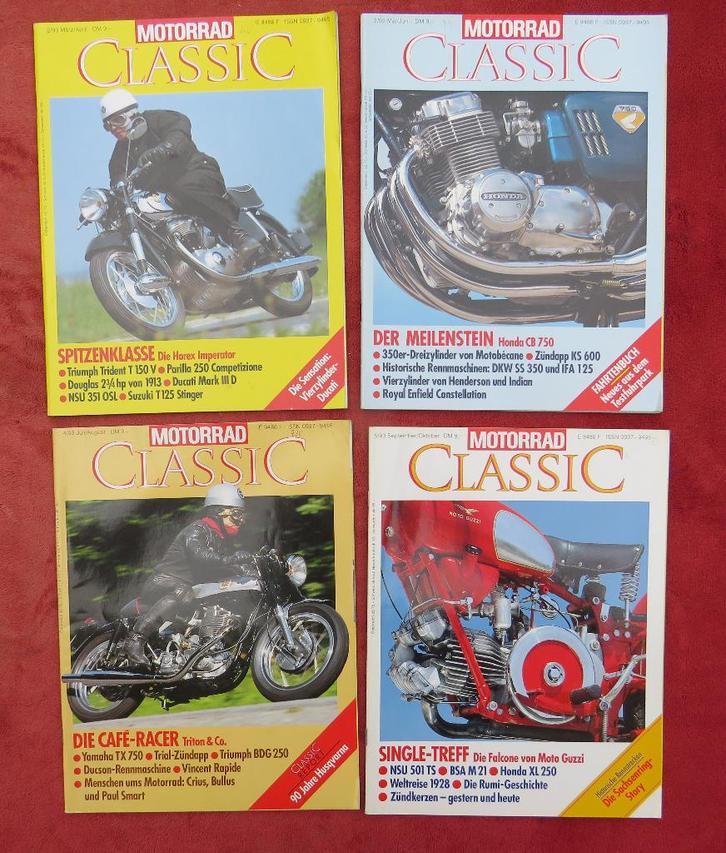 Motorrad Classic 1993, Boeken, Motoren, Gelezen, Ophalen of Verzenden