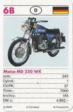 Kw2766 motorkaartje 6b maico md 250 wk, Ophalen of Verzenden, Zo goed als nieuw, Motoren