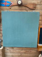 Origineel schoolbord/ krijtbord 1 x 1 m, Diversen, Schoolborden, Ophalen, Zo goed als nieuw, Krijtbord