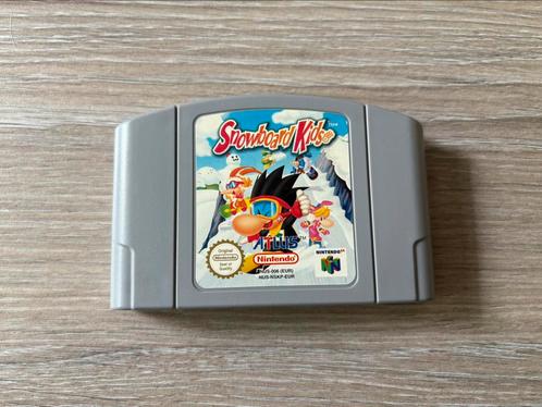 Snowboard Kids voor de Nintendo 64. ZGAN, Spelcomputers en Games, Games | Nintendo 64, Zo goed als nieuw, Ophalen of Verzenden