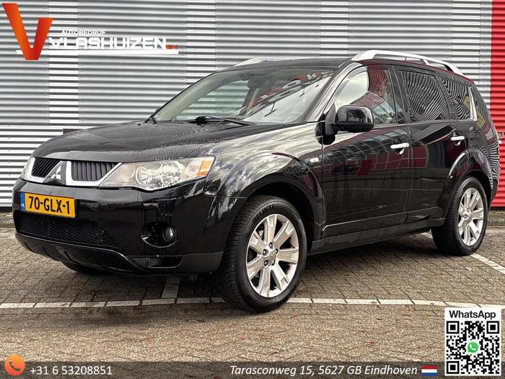 Mitsubishi Outlander 2.4 Instyle | Leder | Pano | Climate |, Auto's, Mitsubishi, Bedrijf, Te koop, Outlander, 4x4, ABS, Airbags