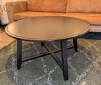 zwarte ronde salontafel IKEA KRAGSTA, Ophalen of Verzenden, Gebruikt