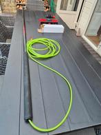Aluminium telescoopsteel 9 meter high clean met borstel, Ophalen of Verzenden, Overige typen
