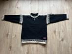 Nordstrikk Noorse wollen trui Windstopper mt L, Maat 52/54 (L), Dale of Norway, Zwart, Ophalen of Verzenden