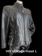 Harley Davidson dames leren motorjas vintage nieuwstaat, Ophalen of Verzenden, Tweedehands, Dames, Jas | leer