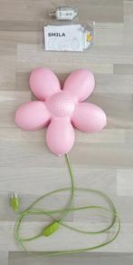Smila Blomma Ikea, roze bloem wandlamp met extra lamp, Huis en Inrichting, Lampen | Wandlampen, Ophalen of Verzenden, Gebruikt