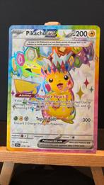 Pikachu EX 219/191 Surging Sparks Pokemon mint, Ophalen, Nieuw, Losse kaart, Foil