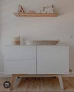 Commode kidsmill sixties wit mat met naturel onderstel, Ophalen, Gebruikt, 50 tot 70 cm, 100 cm of meer