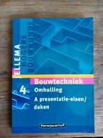 Jellema, bouwtechniek, omhulling, Boeken, Ophalen of Verzenden, Zo goed als nieuw