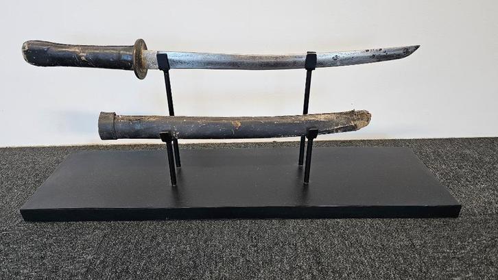 Oude Japans Katana (Samurai) vermoedelijk 2e wereldoorlog, Verzamelen, Militaria | Algemeen, Overige soorten, Zwaard of Sabel