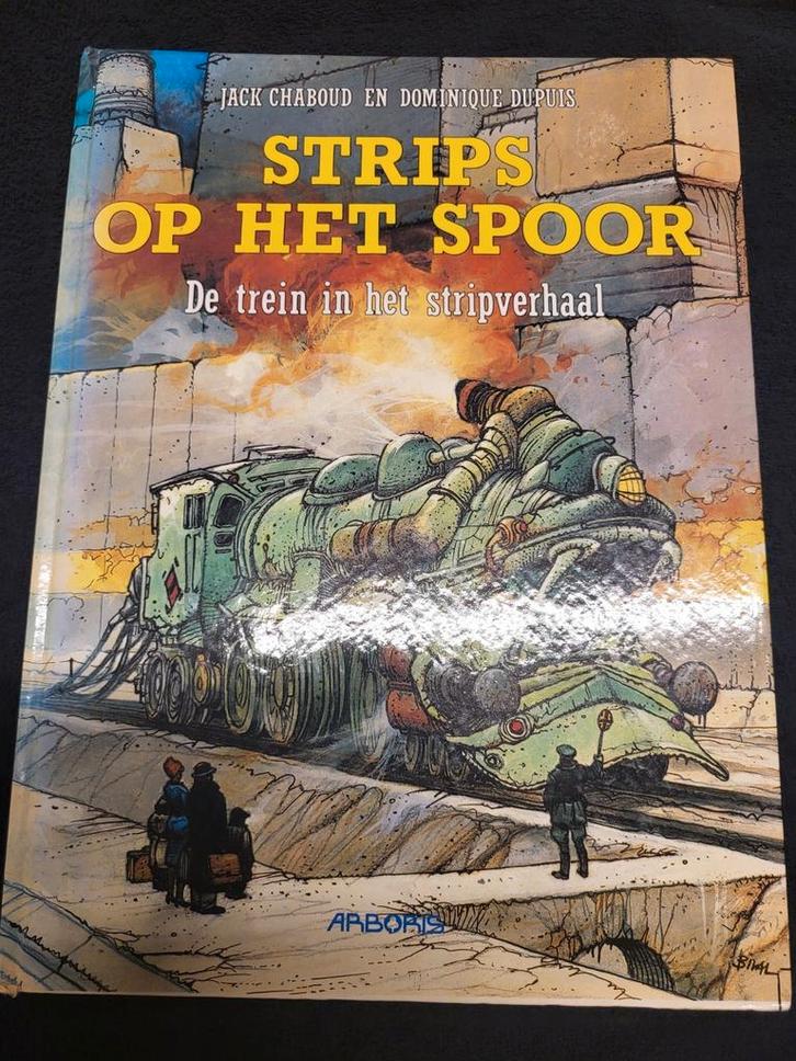 Strips op het spoor  - de trein in het stripverhaal, Boeken, Stripboeken, Gelezen, Eén stripboek, Ophalen of Verzenden