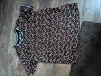 Tshirt bloemetjes, Ophalen of Verzenden, Zo goed als nieuw, Maat 38/40 (M), Korte mouw